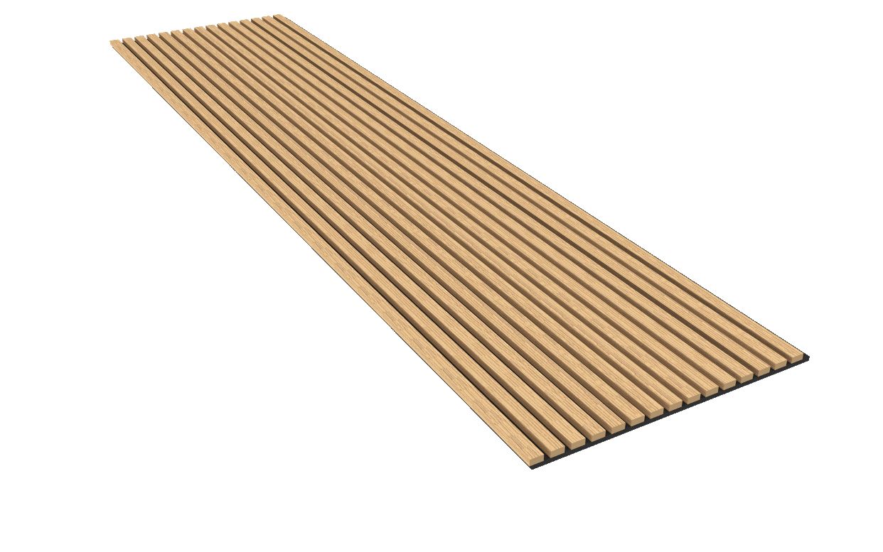 Maple Slat Panel (9' x 2')